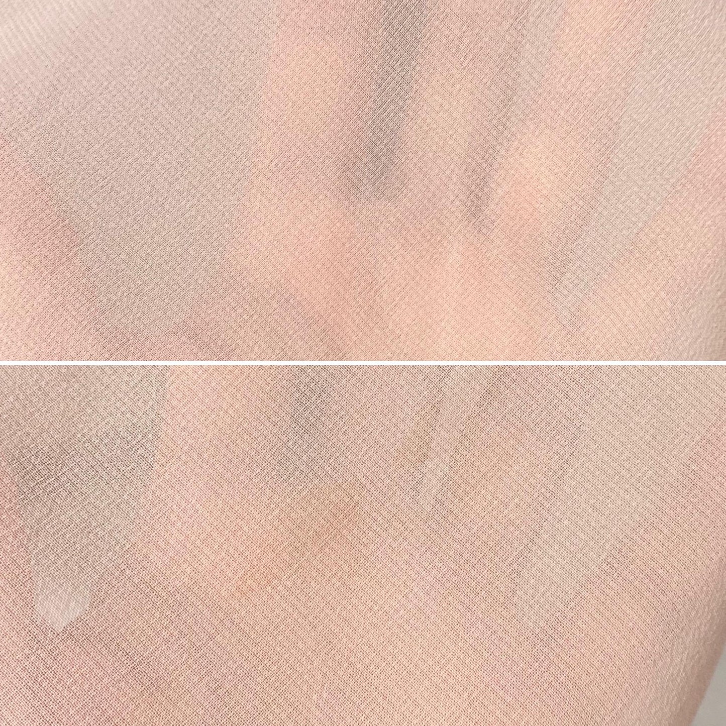 Vintage 1940's Nightgown & Peignoir Set | Sheer Rosy Pink Rayon Chiffon with Mocha Floral Lace | Size S