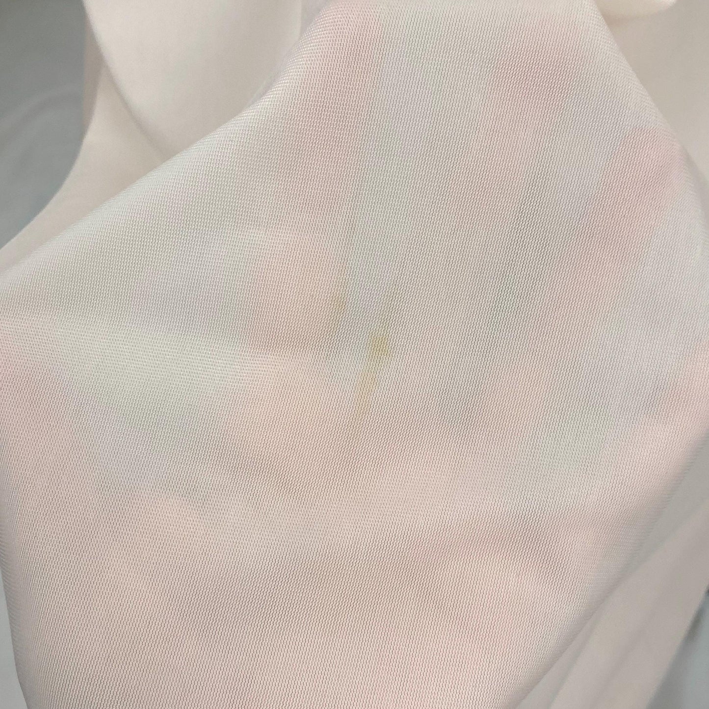 Vintage 1950's Nightgown | Light Rose Pink Nylon with Sheer Tulle & Puffed Sleeves | Size S, M | By Binstron