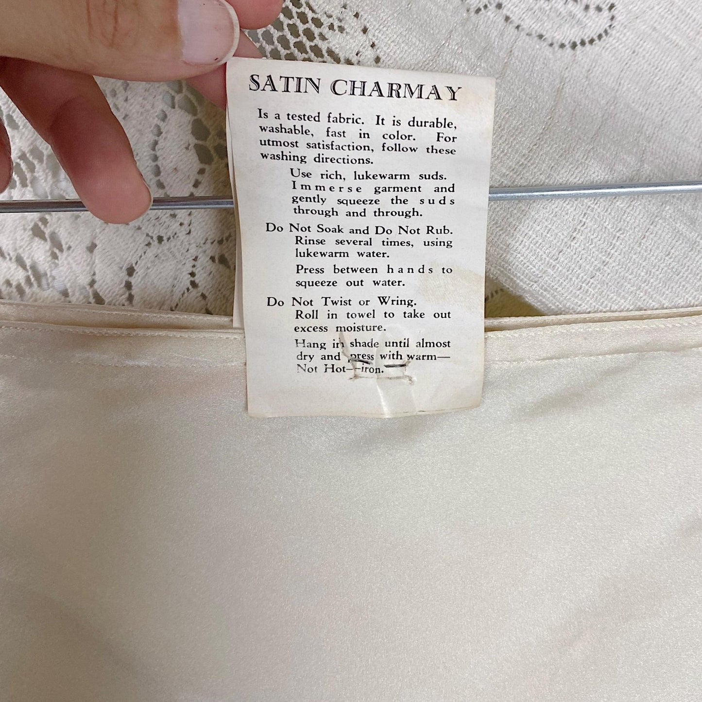 Vintage 1930's - 1940's Tap Pants | Pearlescent White Silk with Lace | Size M | By Wonder Maid - New with Tags - Daggers & Dames