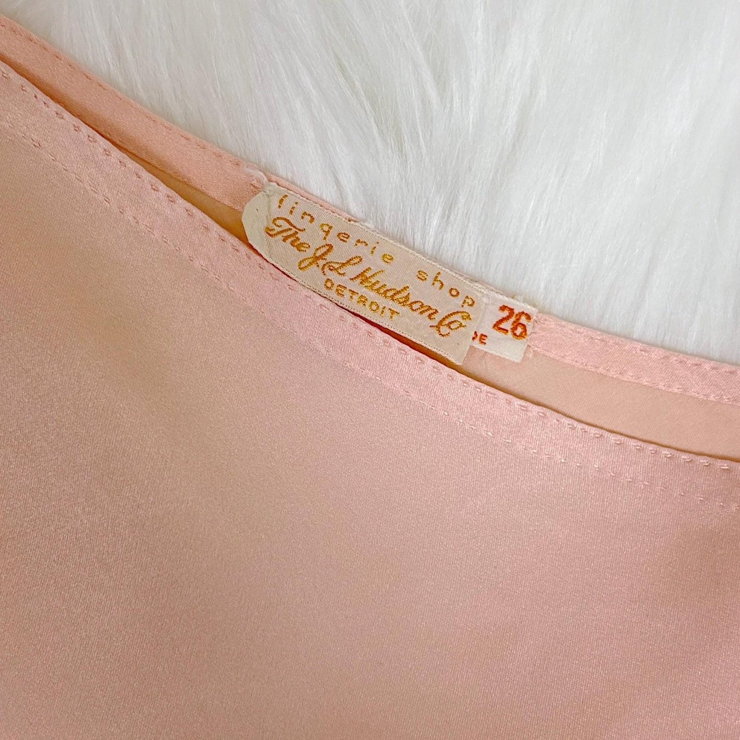 Vintage 1930's Tap Pants - Rich Rose Pink Silk Satin with Deep Mocha Embroidered Lace - Size XS - By Yolande - Daggers & Dames