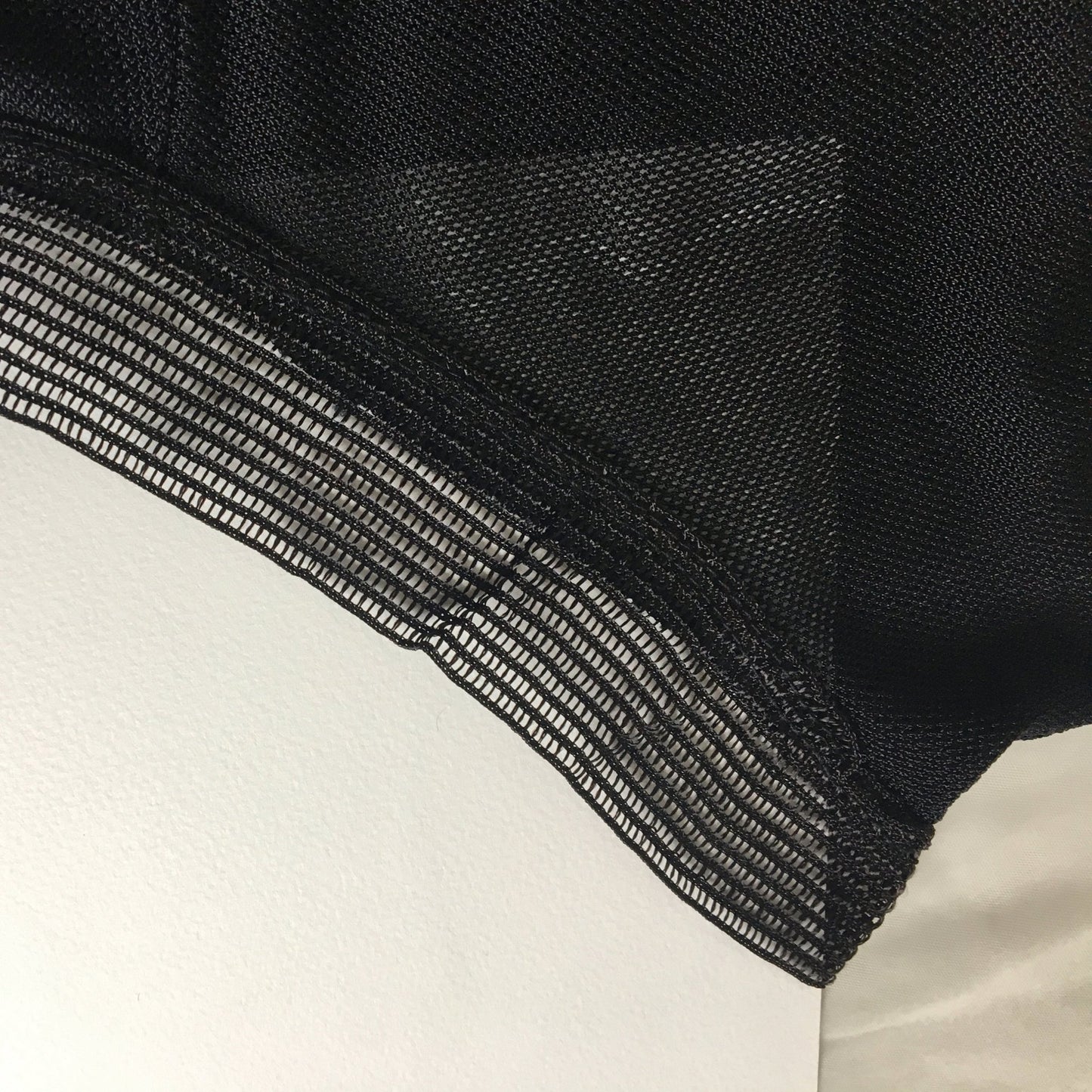 Vintage 1940's Panties | Black Rayon Mesh with Ladder Stitched Hems | Never Worn | Size XXS, XS - Daggers & Dames