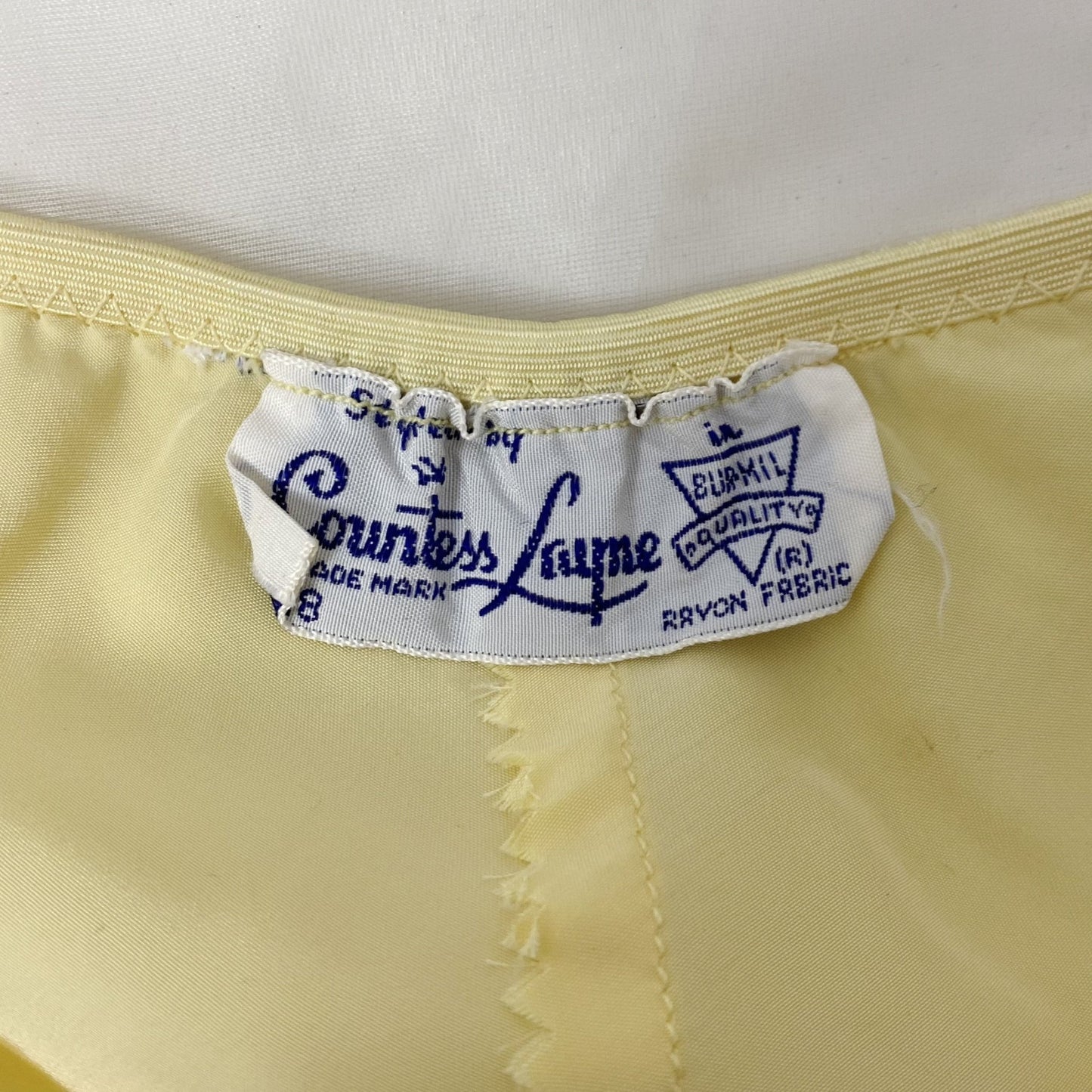 Vintage 1940's Tap Pants | Rich Butter Yellow Rayon with Ivory Lace | Size S, M | Countess Lynn - Daggers & Dames