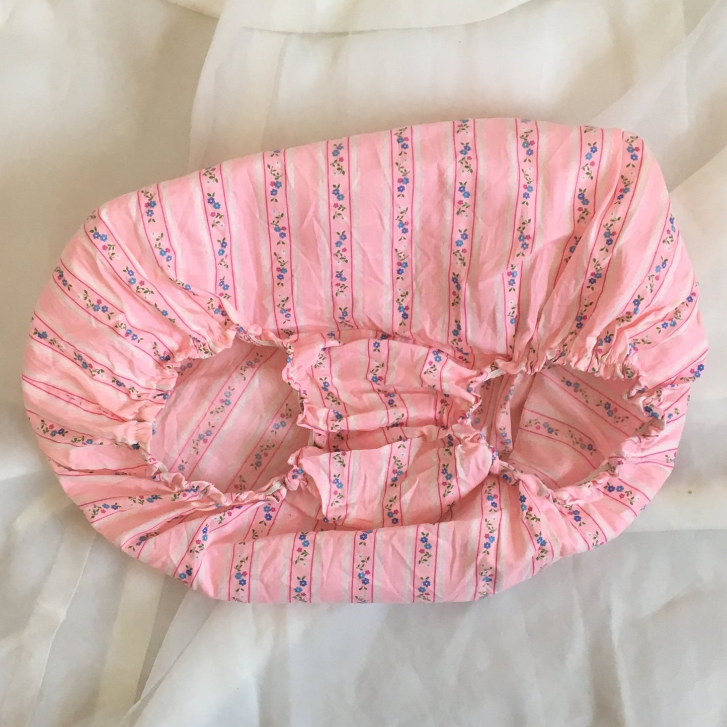 Vintage 1960's Panties | Light Pink & Floral Pattern Cotton with Ruffle Leg | New Old Stock | High Waist Bloomers | Mushroom Gusset | Size S - Daggers & Dames