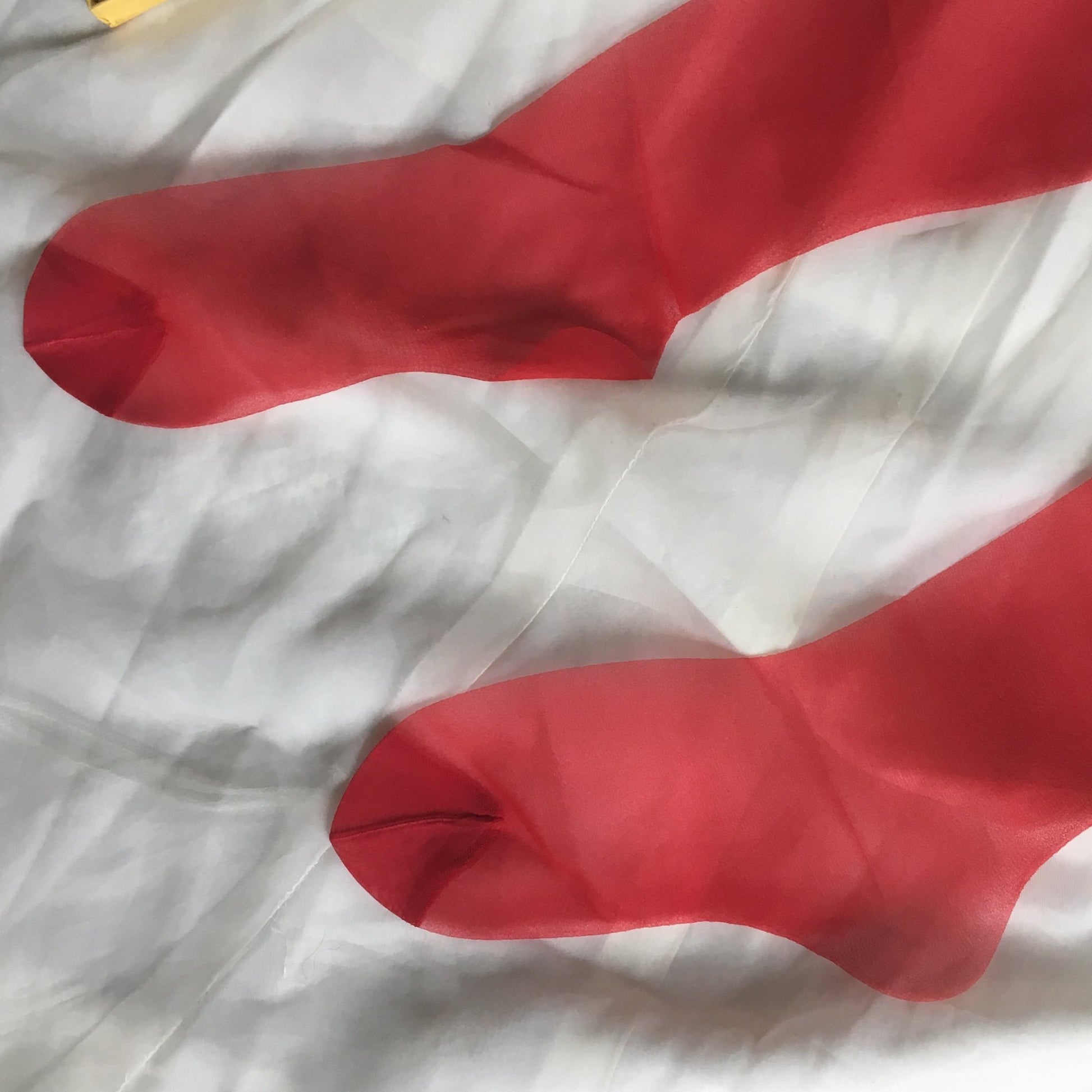 Vintage 1960's Stockings | Lipstick Red Seamless Nylon with Wide Welt | New in Box, 2 Pairs | Ultra Long Thigh Highs | Parklane | Free Size - Daggers & Dames