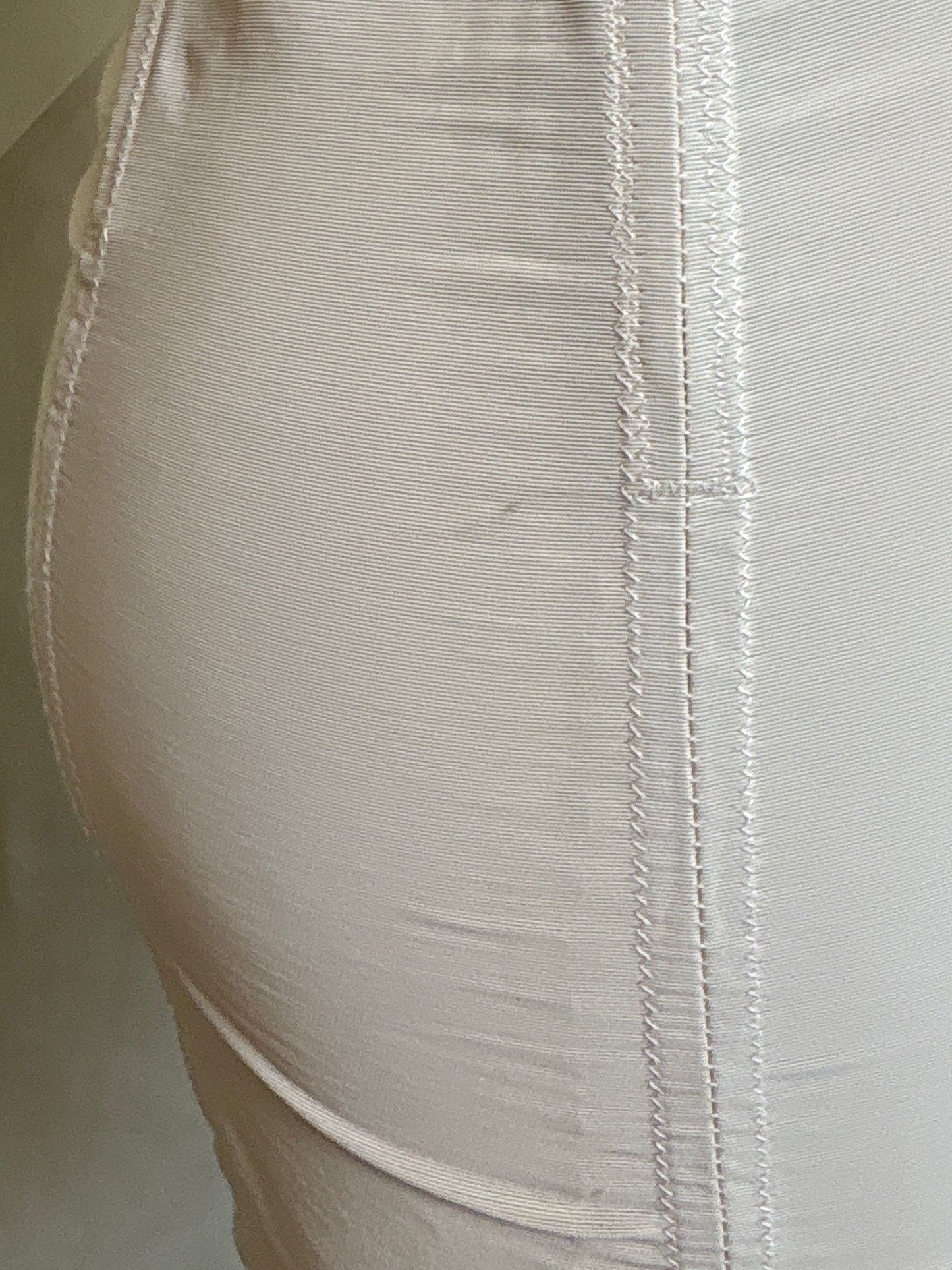 Vintage 1950's Ultra High-Rise Girdle - White Mesh with Satin Panels by Bestform - New with Tags | 30