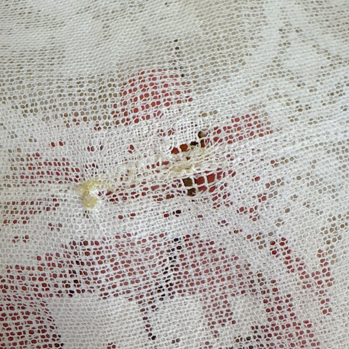 Antique 1910's - 1920's Irish Crochet & Filet Mixed Lace Camisole by Lucile Somarco, size M - Daggers & Dames