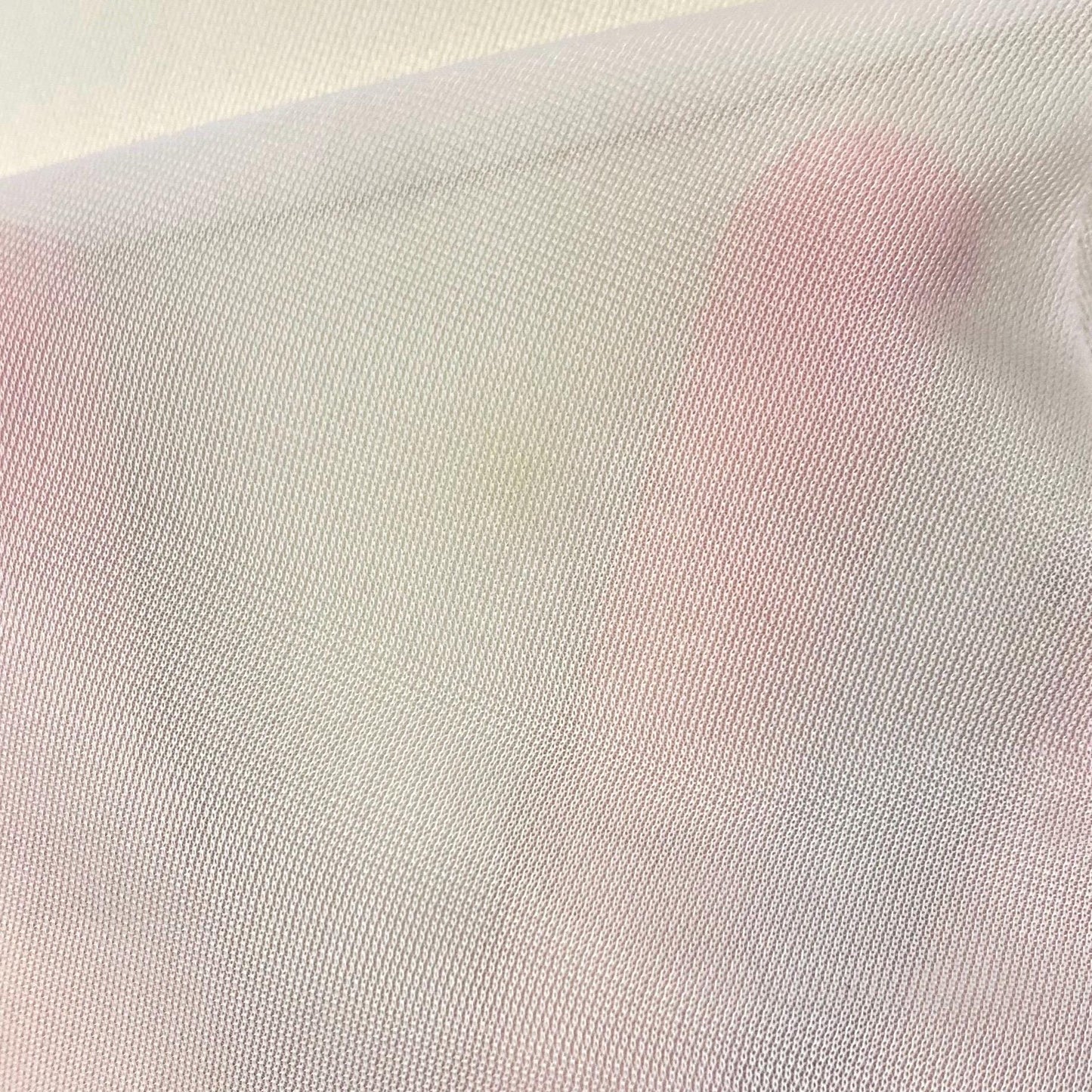 Vintage 1950's Nightgown | Semi-Sheer Powder Pink Nylon with White Ruffled Tulle | Size XS, S | Lady Duff