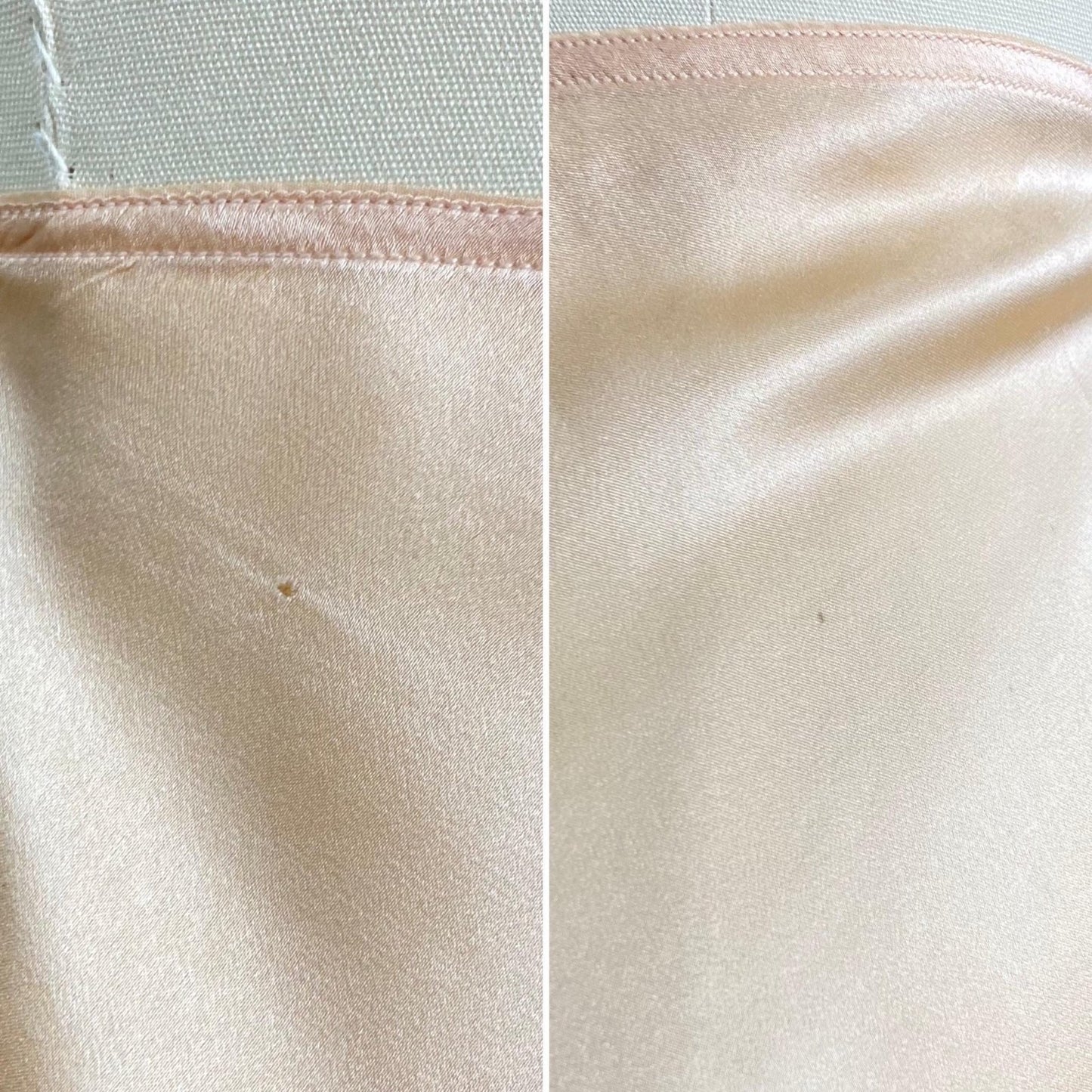 Vintage 1920's - 1930's Tap Pants | Rich Rose Gold Silk Satin with Wide Deep Nude Lace | Size M, LG - Daggers & Dames