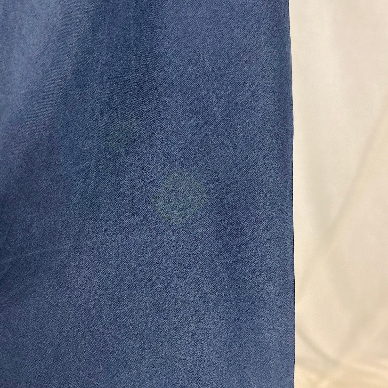 Vintage 1930's - 1940's Slip - Deep Indigo Blue Silk with Intricate Lace Detail - by Fischer's Heavenly Lingerie, size S, M - Daggers & Dames