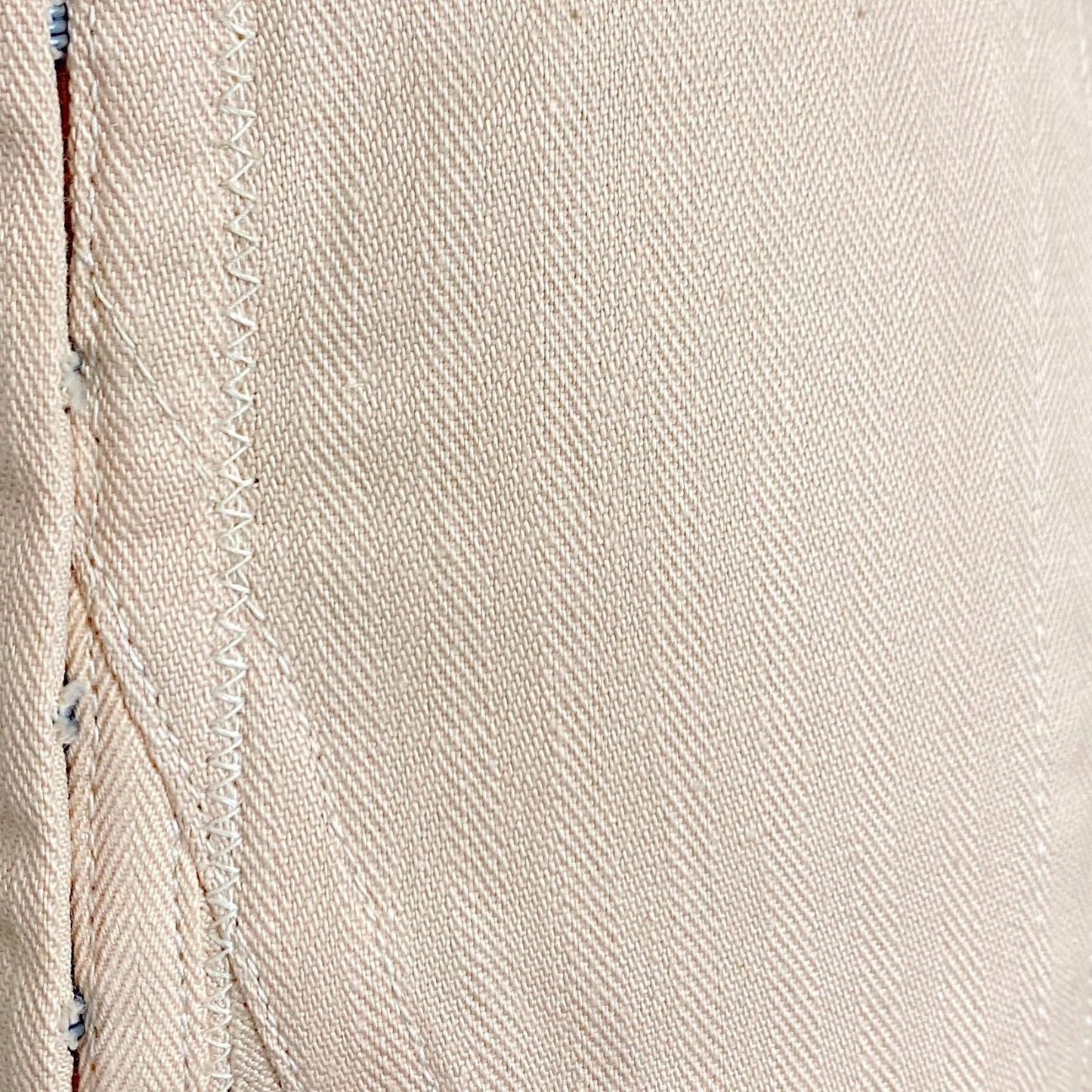 Vintage 1930's Corselette - Pale Peach Chevron Rayon - Cotton blend with Lace & Corset Lacing - Size 36 - 38 B - By Gossard, New with Tags - Daggers & Dames