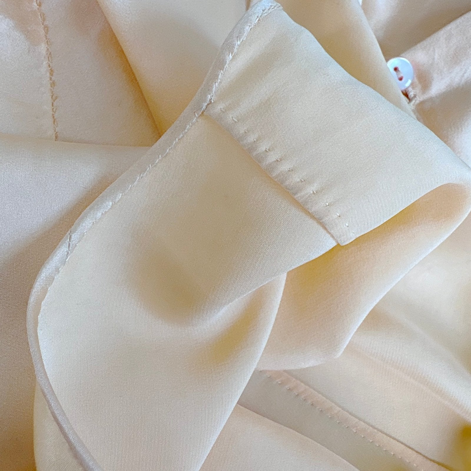 Vintage 1930's Hand Stitched Champagne Silk Satin Kestos Style Bra & Tap Pants Dance Set, size M - Daggers & Dames