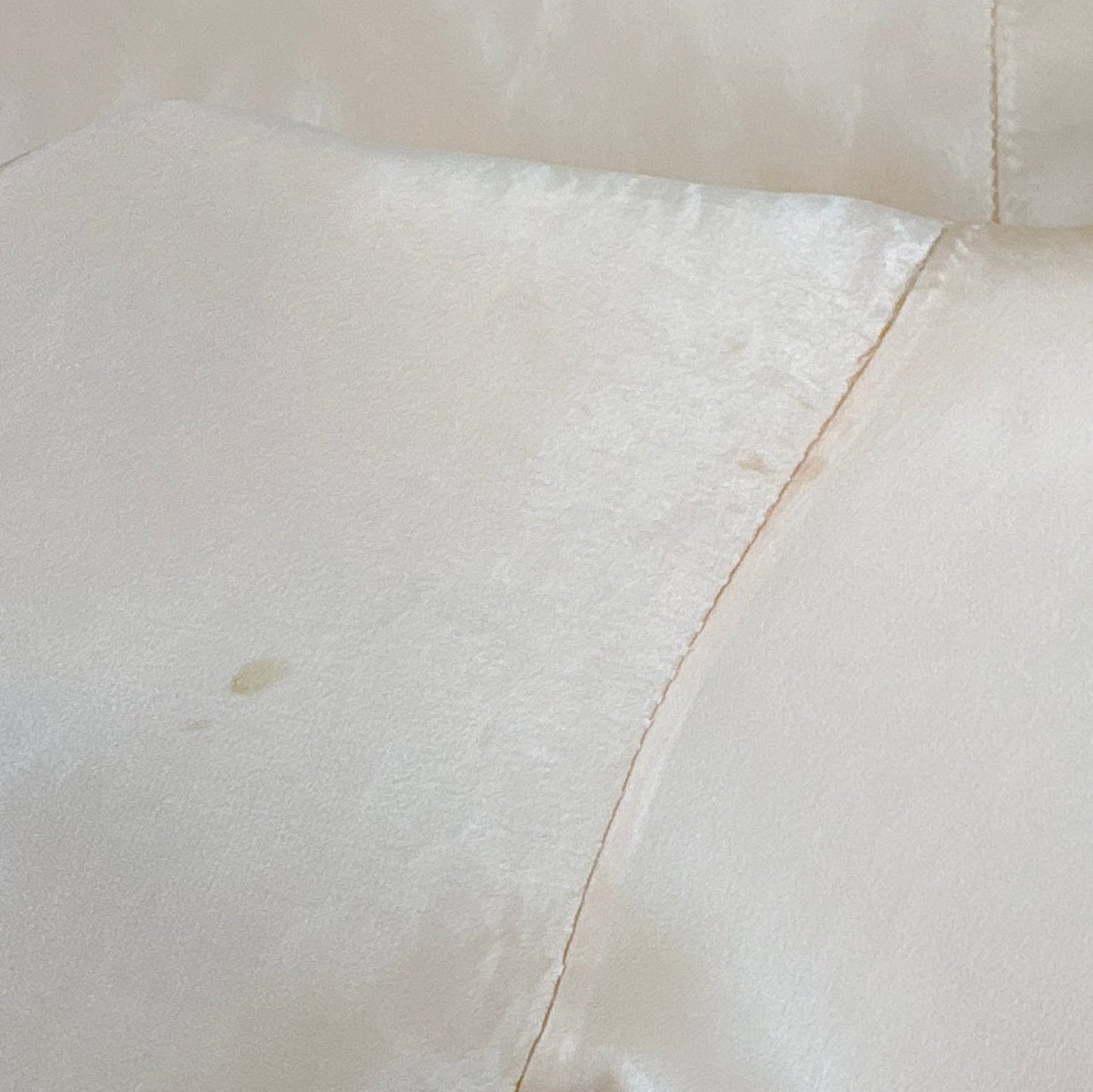 Vintage 1930's Hand Stitched Champagne Silk Satin Kestos Style Bra & Tap Pants Dance Set, size M - Daggers & Dames