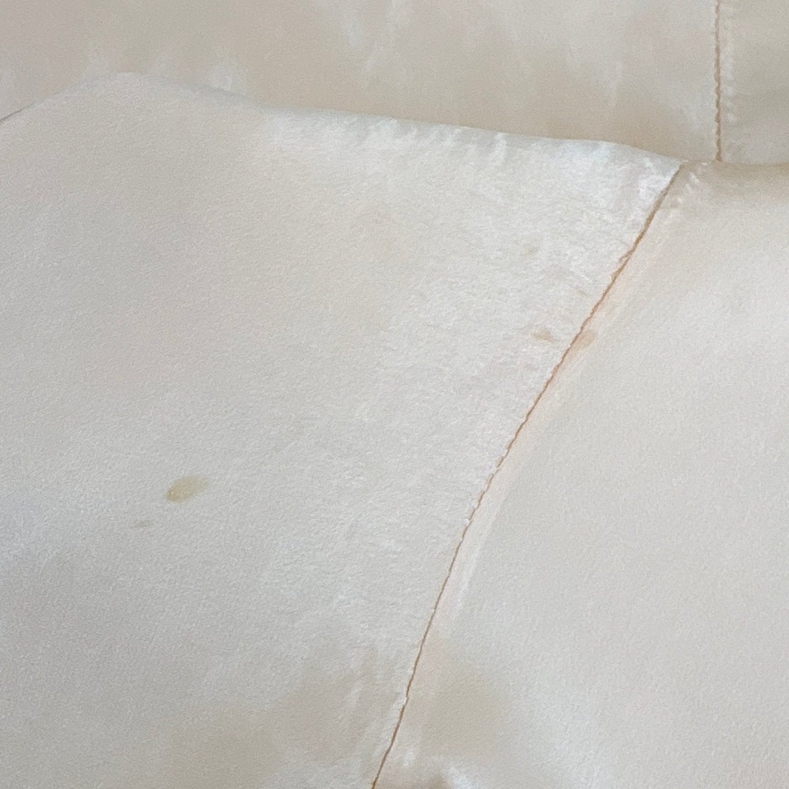 Vintage 1930's Hand Stitched Champagne Silk Satin Kestos Style Bra & Tap Pants Dance Set, size M - Daggers & Dames