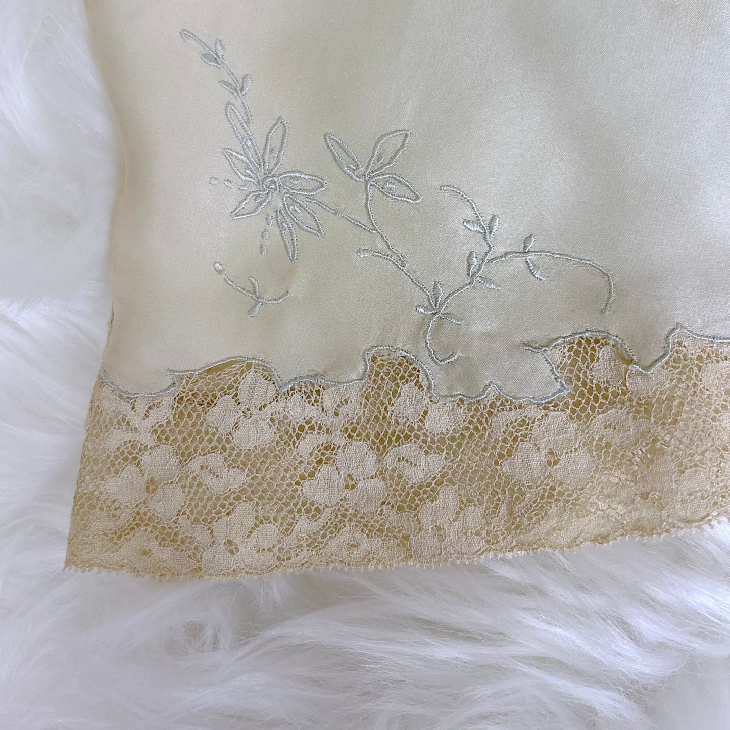 Vintage 1930's Ice Aqua Blue Silk Tap Pants with Side Zip Closure - by Marshall Fields & Co., size M - Daggers & Dames