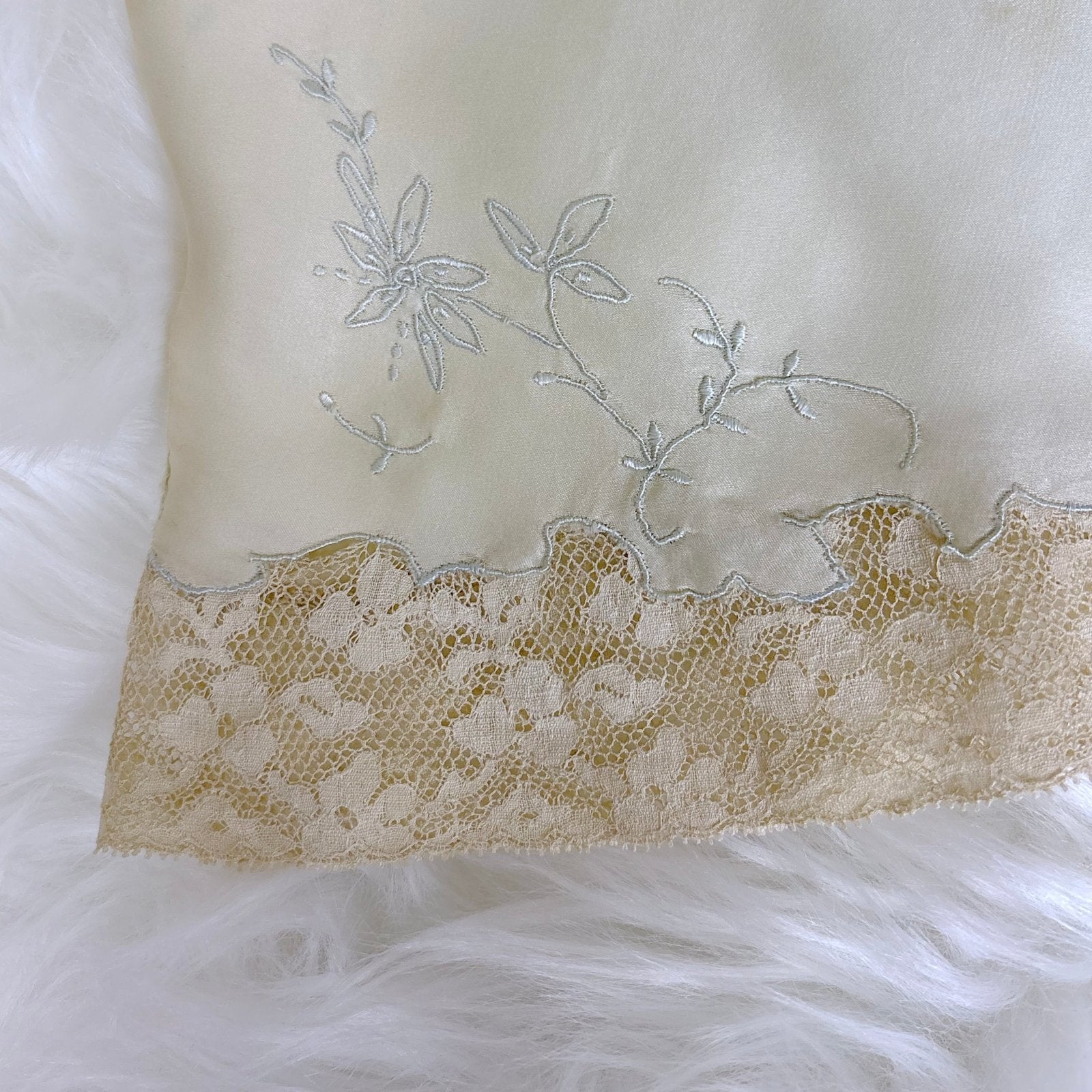 Vintage 1930's Ice Aqua Blue Silk Tap Pants with Side Zip Closure - by Marshall Fields & Co., size M - Daggers & Dames