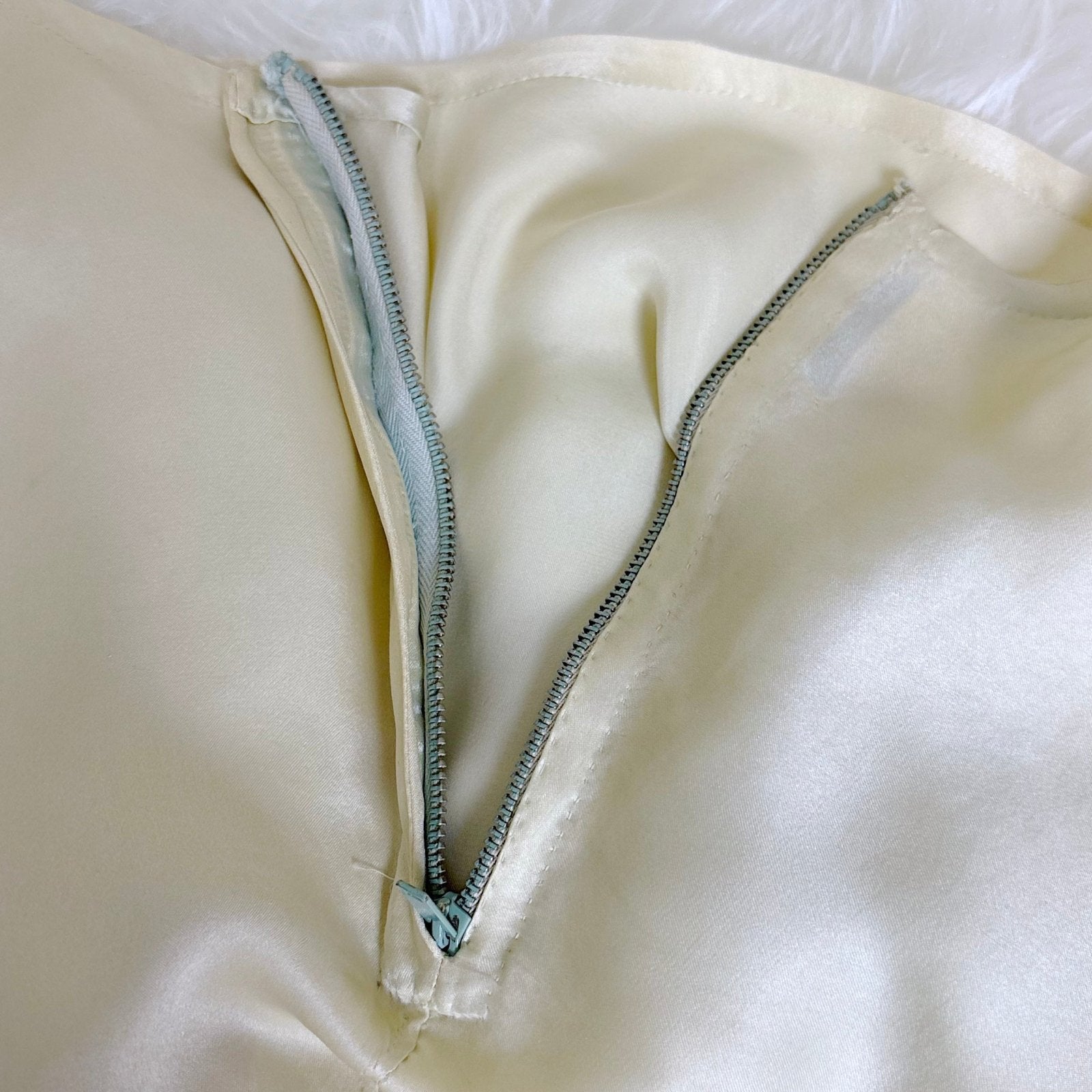 Vintage 1930's Ice Aqua Blue Silk Tap Pants with Side Zip Closure - by Marshall Fields & Co., size M - Daggers & Dames