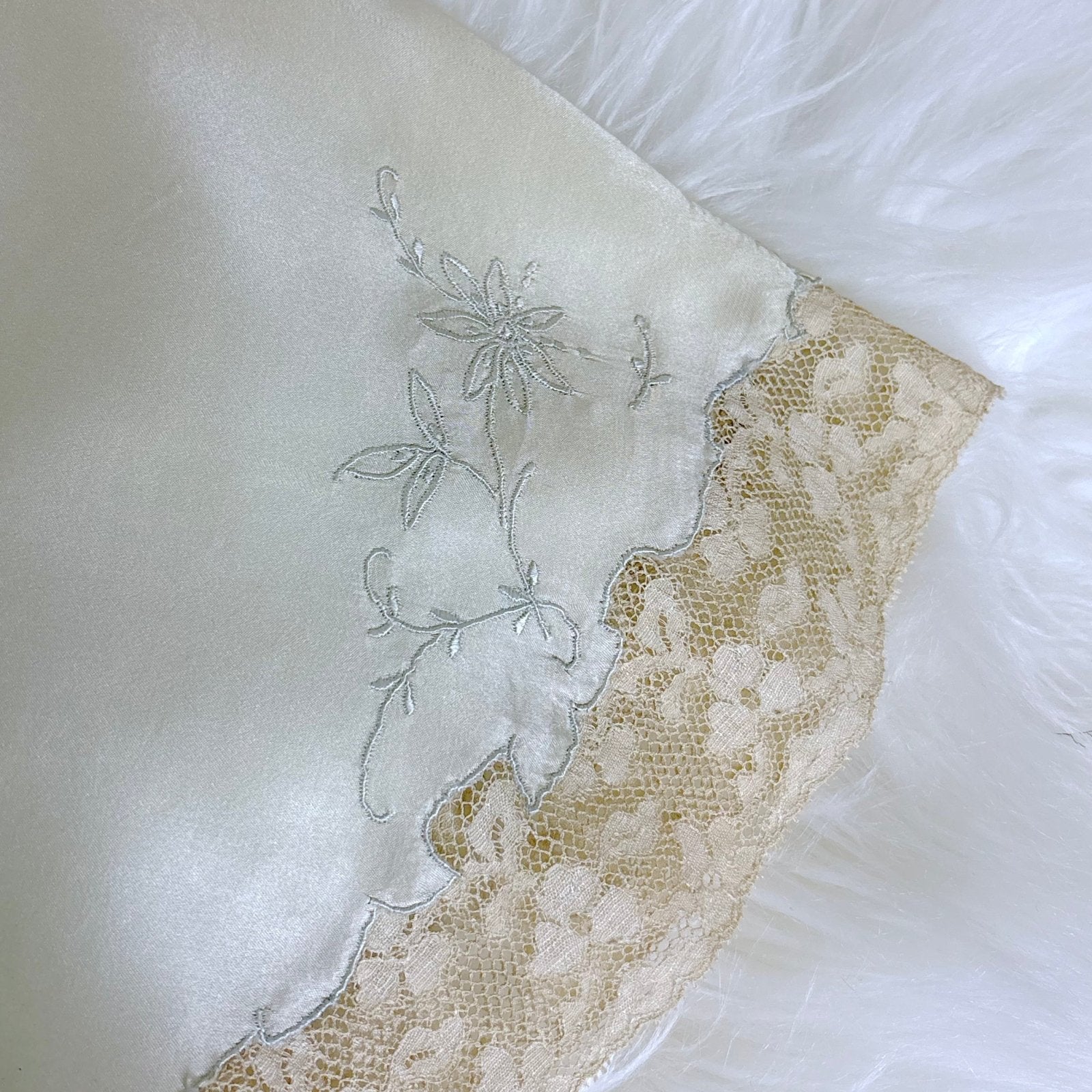 Vintage 1930's Ice Aqua Blue Silk Tap Pants with Side Zip Closure - by Marshall Fields & Co., size M - Daggers & Dames