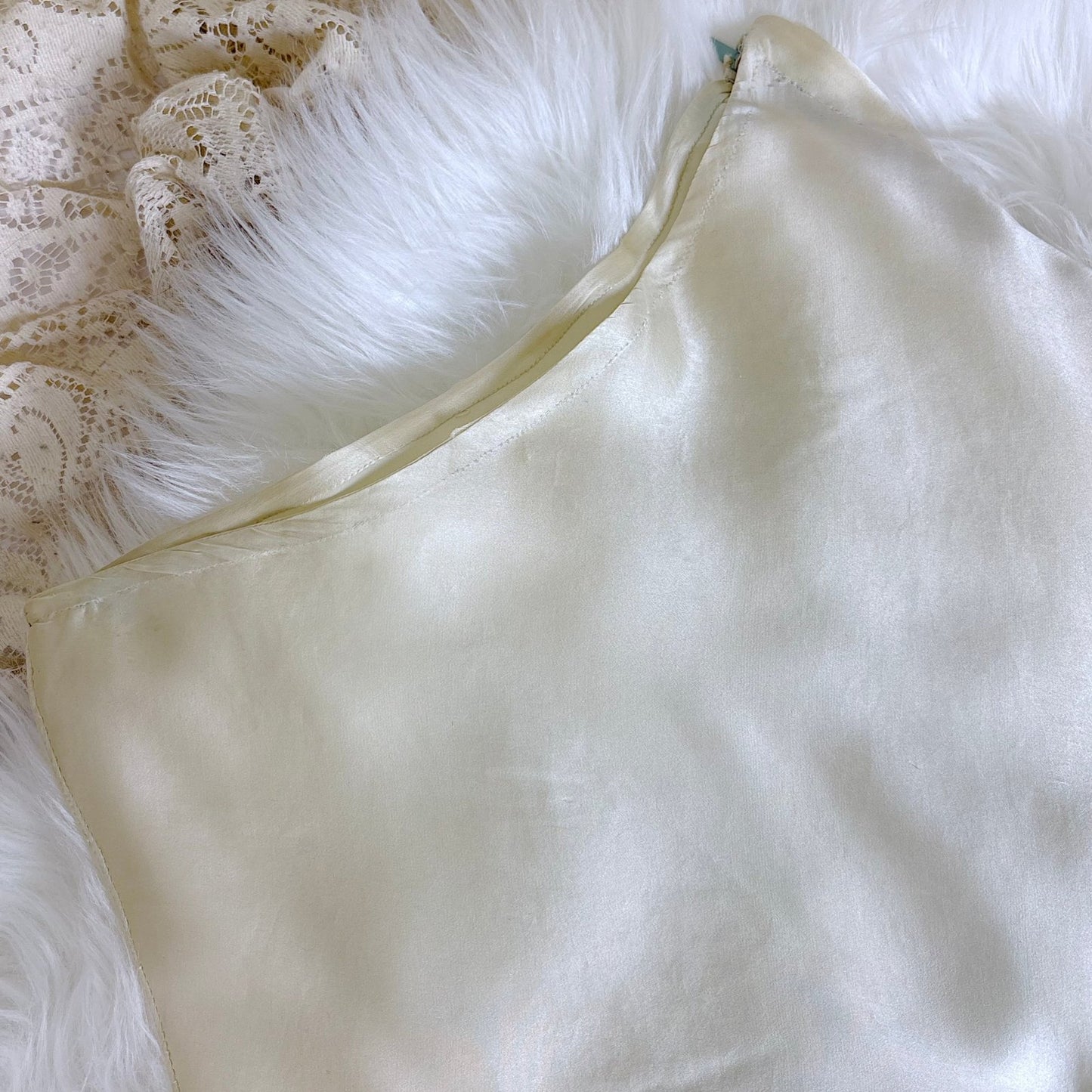 Vintage 1930's Ice Aqua Blue Silk Tap Pants with Side Zip Closure - by Marshall Fields & Co., size M - Daggers & Dames