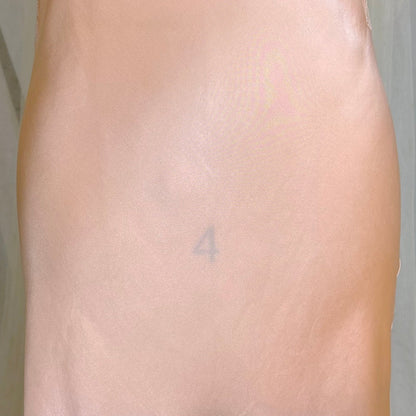 Vintage 1930's Rich Apricot Silk Satin Nightgown with Warm Nude Lace - by Satin Duchene, size S, M - Daggers & Dames