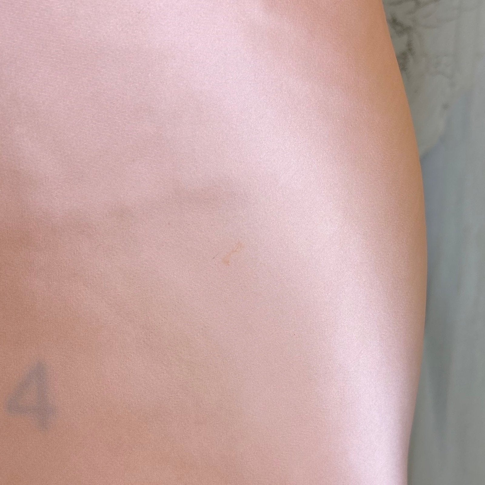 Vintage 1930's Rose Gold Pink Silk Nightgown with Cutout Details - Never Worn, Size M, LG - Daggers & Dames