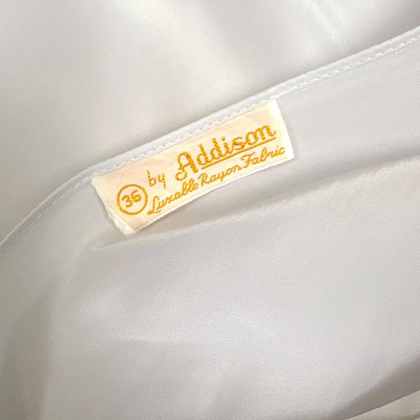 Vintage 1940's Periwinkle Blue Rayon Nightgown with Ruched Detail - By Addison, Size S, M - Daggers & Dames