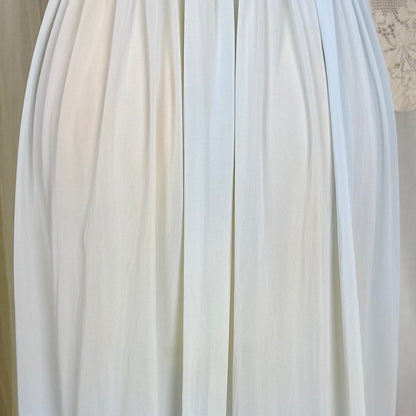 Vintage 1960's Nightgown - Blue Ombre Nylon with Two - Tone Chiffon Bust - by Lucite, size S, M - Daggers & Dames