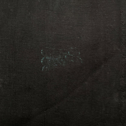 Antique 1920's Stockings | Inky Black Rayon Knit with Exposed Seam & Reinforced Cotton Heel | Size 7.5 | Kant-B-Beat -New with Tag - Daggers & Dames