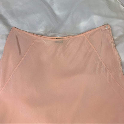 Vintage 1930's Tap Pants | Size M/L | Pale Peach Silk with Nude Floral Alençon Lace | D'Allaird's Coast to Coast - Daggers & Dames