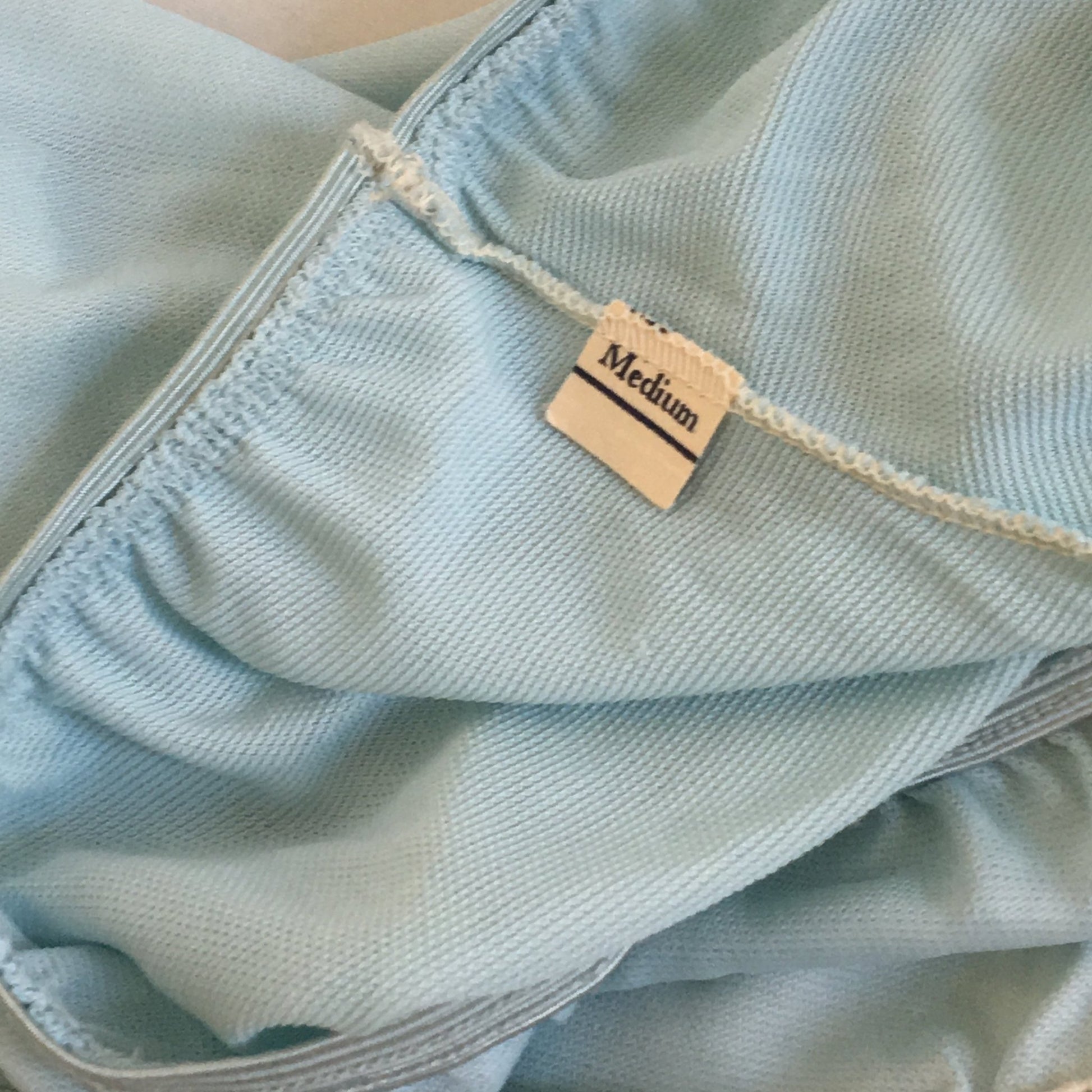 Vintage 1940's Blue High Waist Rayon Panties -Never Worn - Daggers & Dames