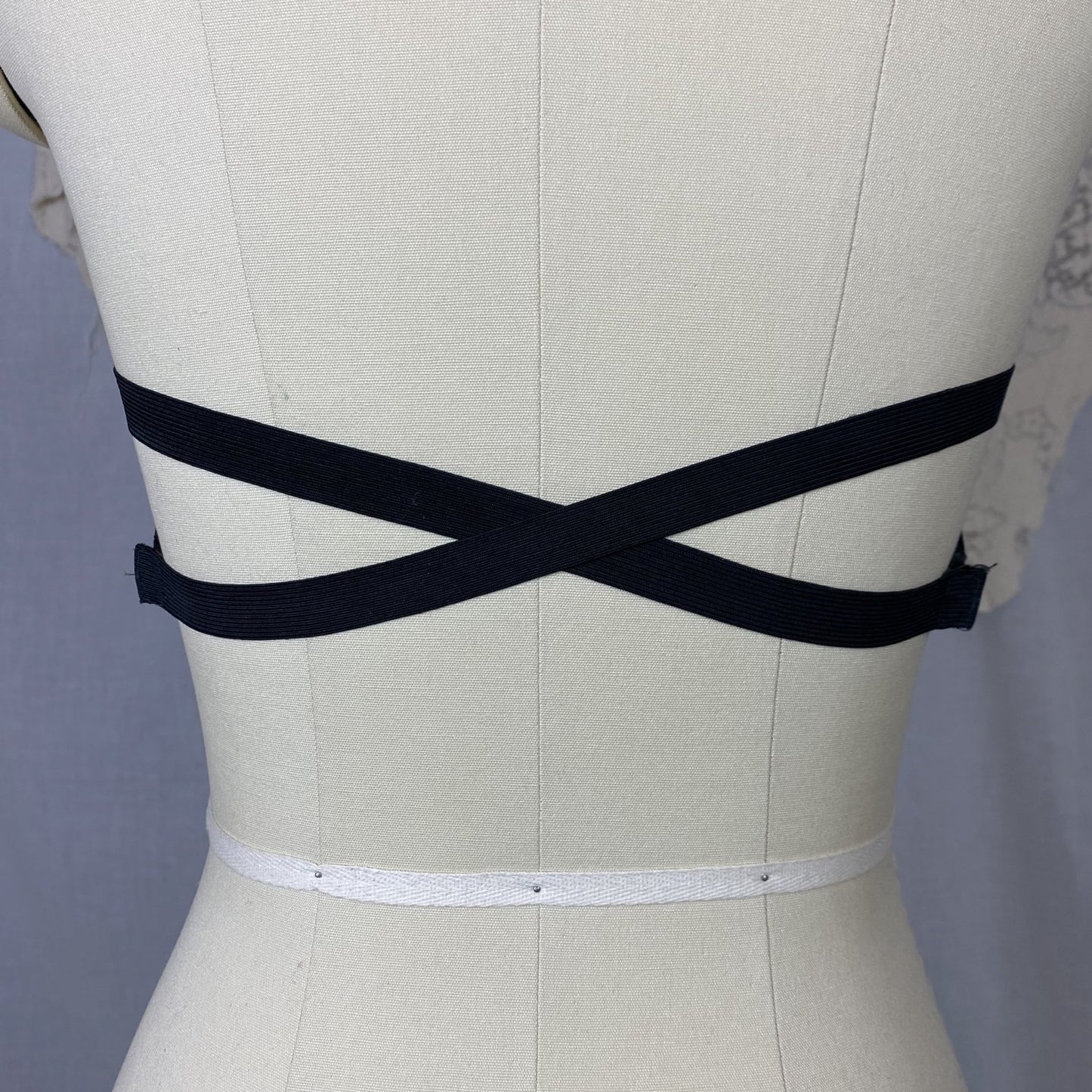 Vintage 1940's Bra | Black Silk with Overwire & Double Strap Back | Size 32 C, 34 B, 36 A - Daggers & Dames