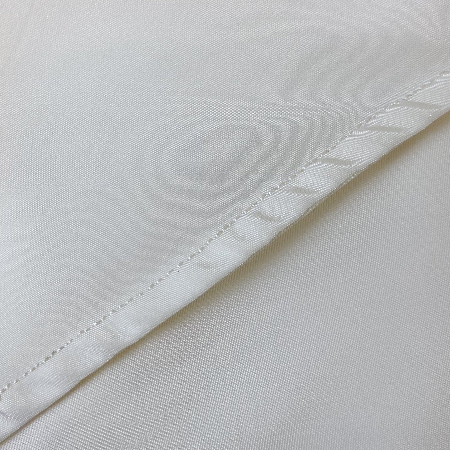 Vintage 1940's Nightgown | Hand Stitched Creamy White Rayon with Embroidered Tulle & Open Back | Size XS - Daggers & Dames