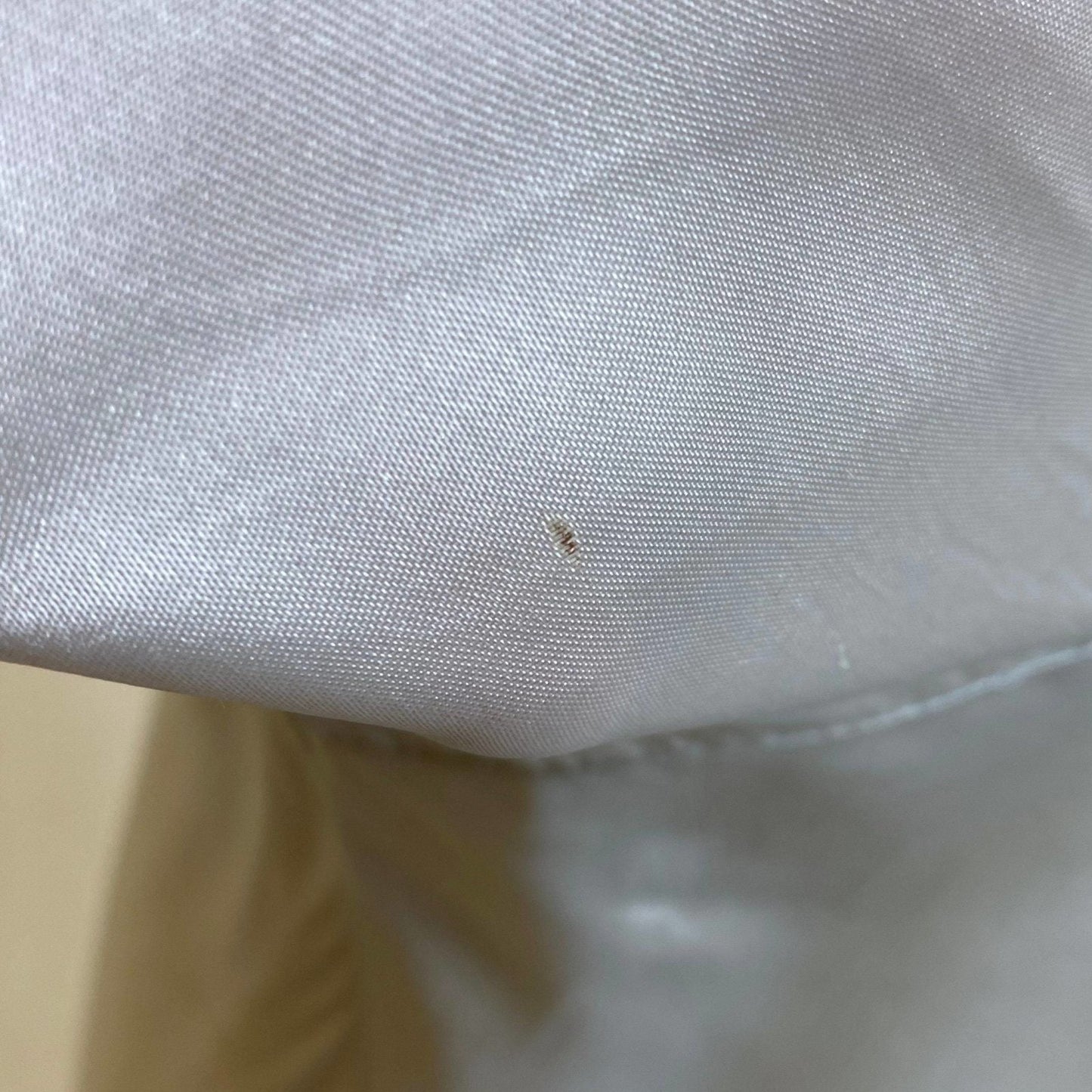 Vintage 1940's Nightgown | Pastel Blue Rayon Satin with Ecru Lace & Bow Appliques | Size XS, S | Rayette - Never Worn - Daggers & Dames