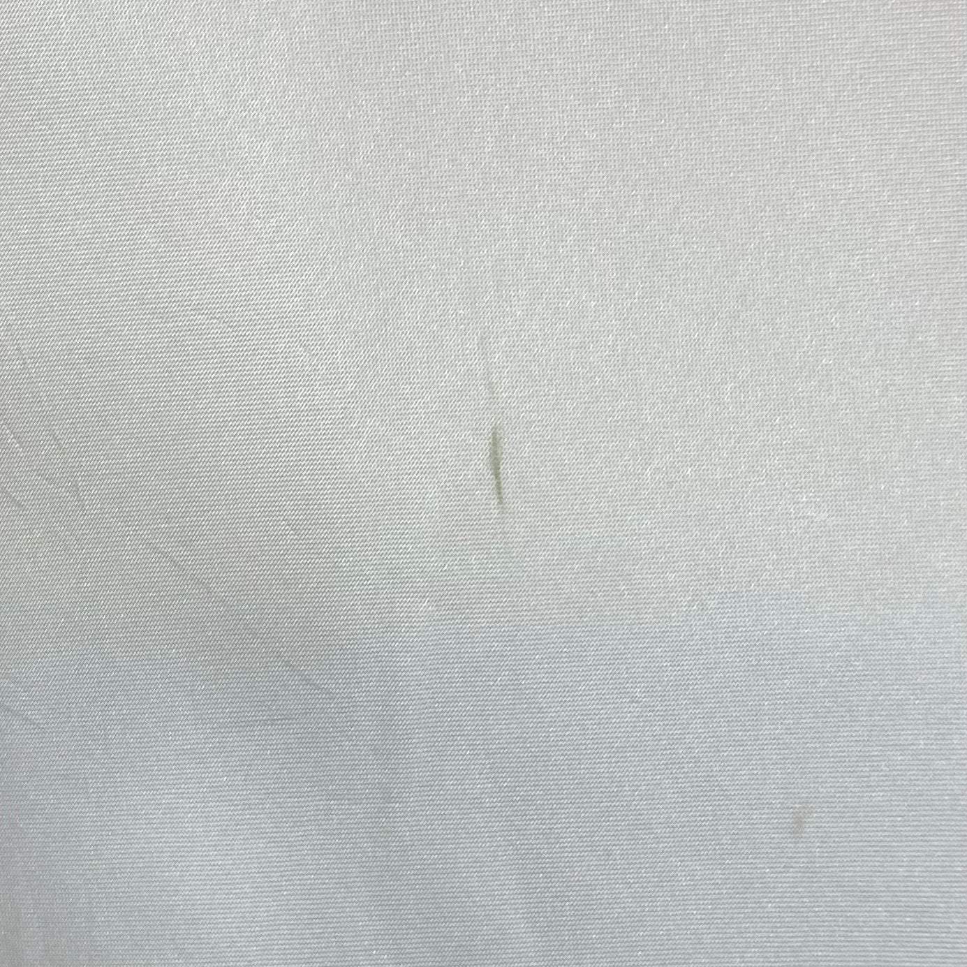 Vintage 1940's Nightgown | Pearlescent White Rayon Satin with Cotton Lace | Size XS | Prim-Lure - Daggers & Dames