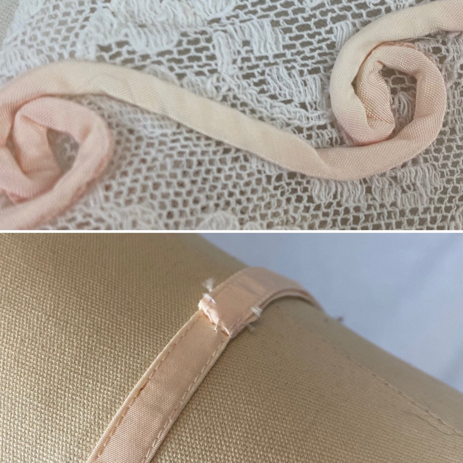 Vintage 1940's Slip | Light Pink Rayon with Ivory Lace & | Size S, M - Daggers & Dames