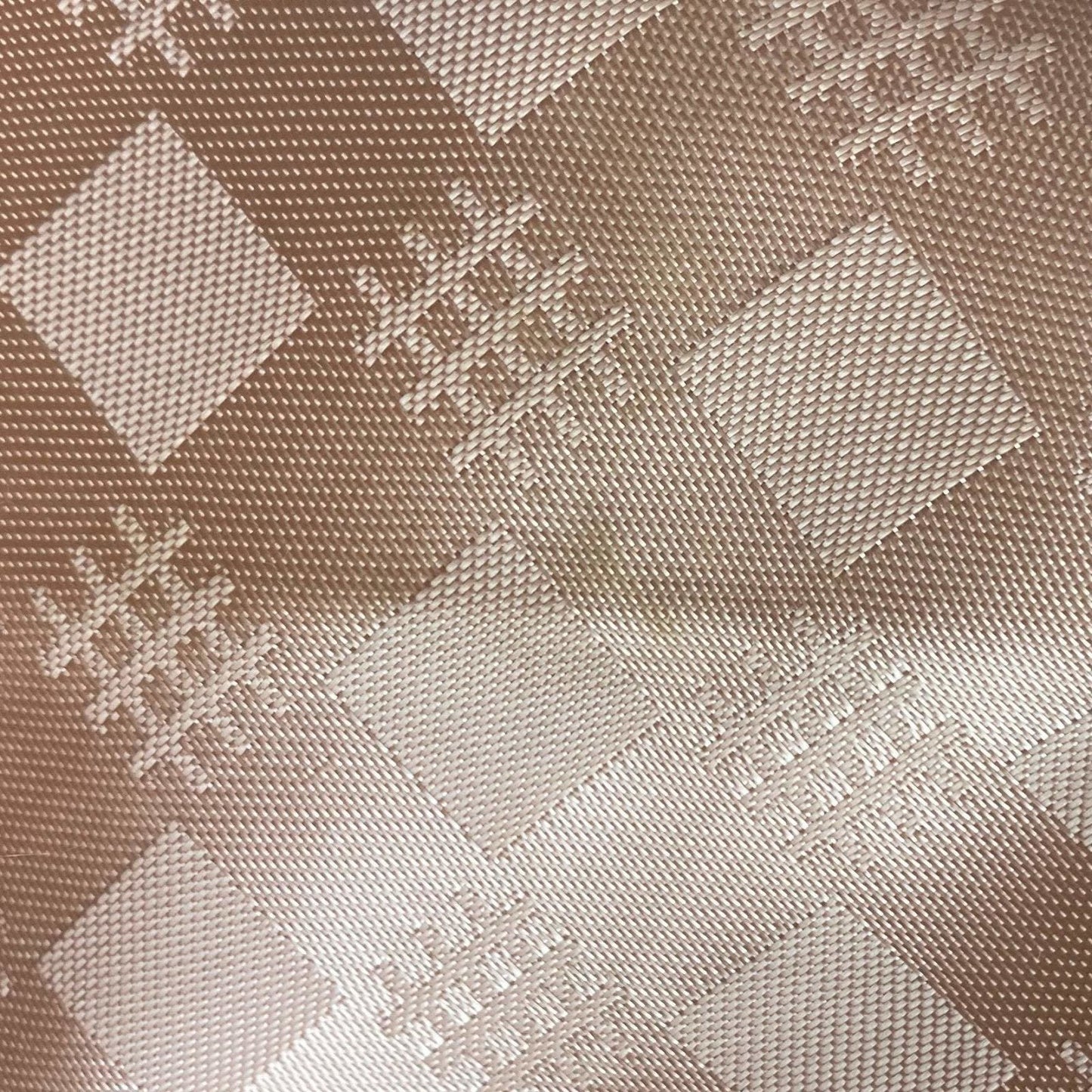 Vintage 1940's Slip | Rich Blush Pink Rayon Satin with Geometric Damask | Size M, LG | Never Worn - Daggers & Dames