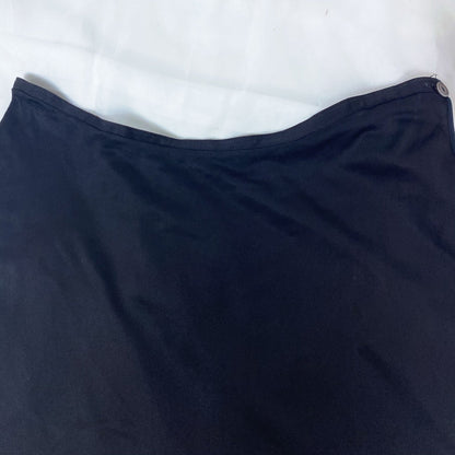 Vintage 1940's Tap Pants | Inky Black Rayon Knit with Lace | Size XS | Vanity Fair - Daggers & Dames