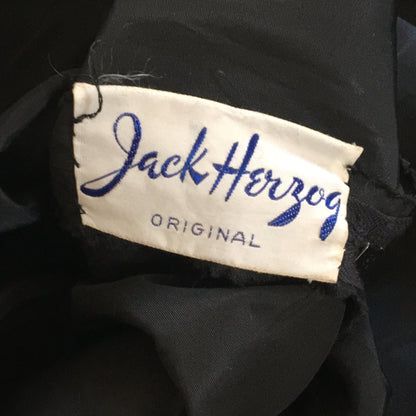 Vintage 1940s's Dress | Black Sequined Bodice &Taffeta | Strapless Evening Gown | Prom Dress | Jack Herzog | Size XS - Daggers & Dames