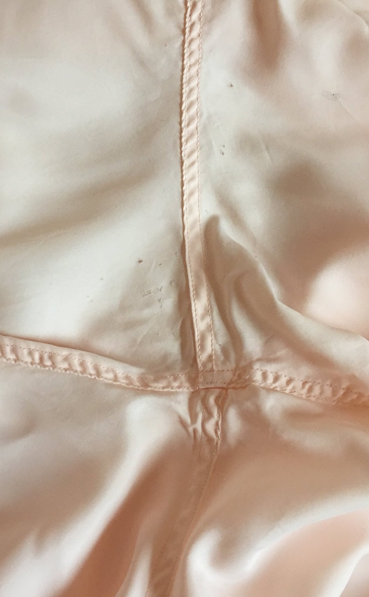 Vintage 1950's Pajama Set | Pale Pink Rayon with Burgundy Trim & Fringe Tie Waist | Ladies Pajamas | Lady Berkleigh | Size SM - M - Daggers & Dames