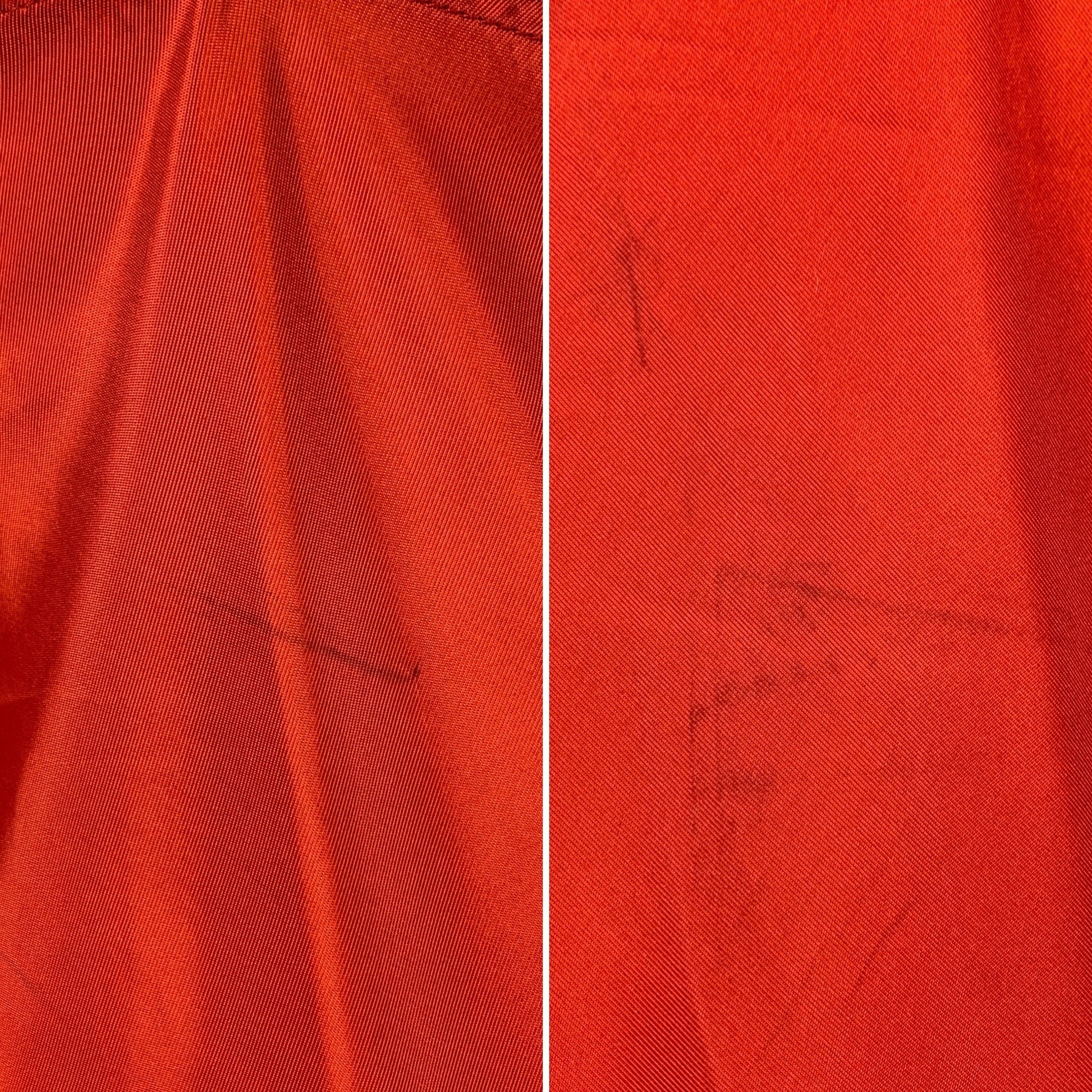Vintage 1950's Slip | Bright Cherry Red Rayon with Crystal Pleat Hem | Size M, LG | Val Mode - Never Worn - Daggers & Dames