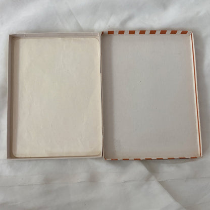 Vintage 1950's Stockings | Full Fashioned Tan Nylon with Exposed Seams & Original Box | Size 8.5, 9 | Corliss Hosiery - Daggers & Dames
