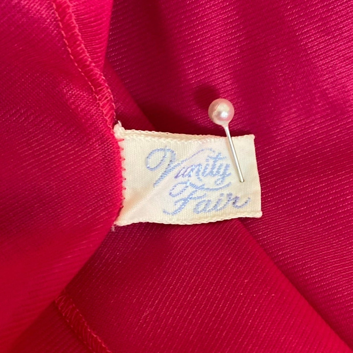 Vintage 1960's Nightgown | Hot Pink & Violet Purple Nylon Chiffon with Satin Ribbon Ties | Size S | Vanity Fair - Daggers & Dames